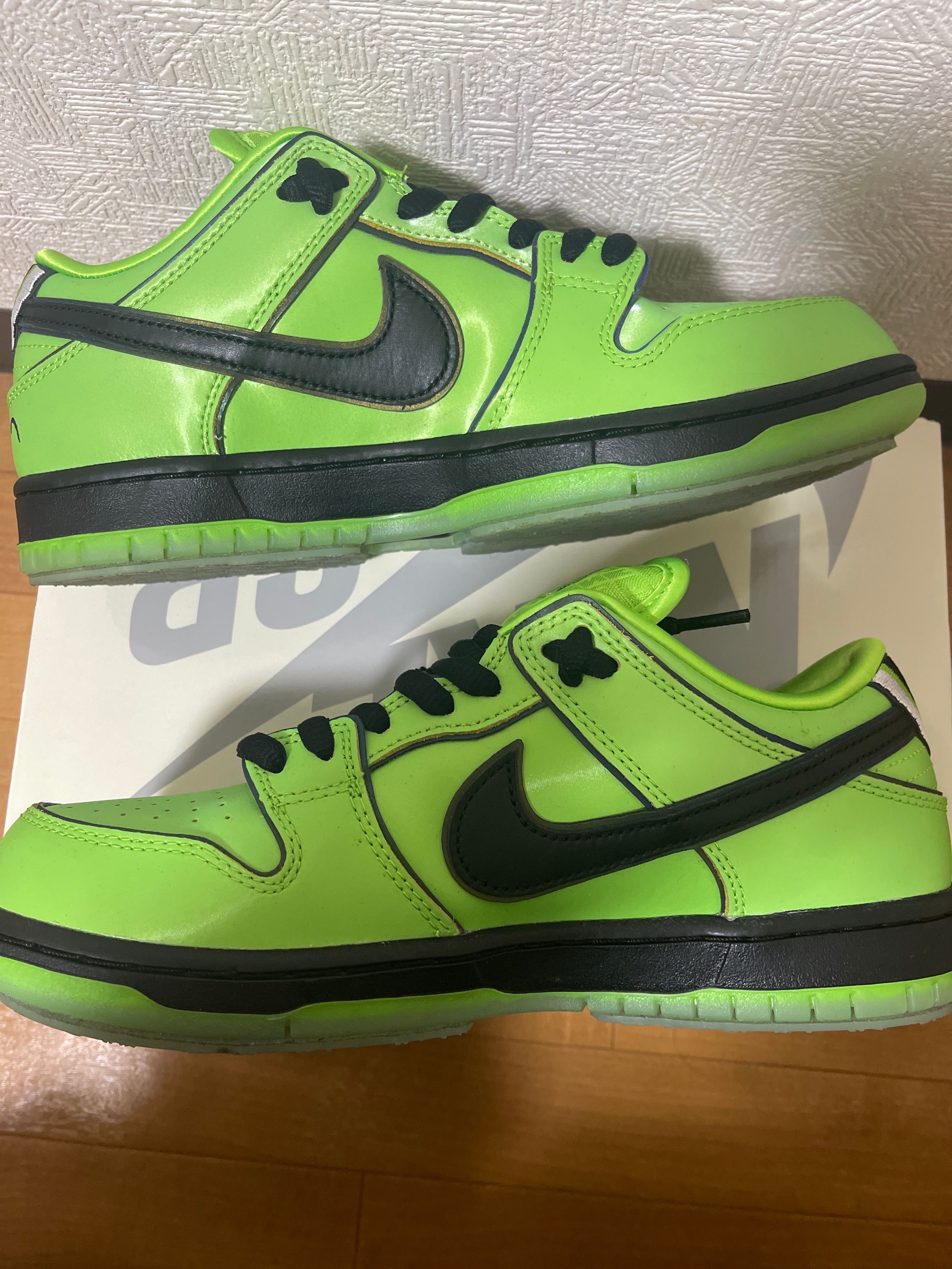 The Powerpuff Girls × Nike SB Dunk Low Pro QS "Buttercup"