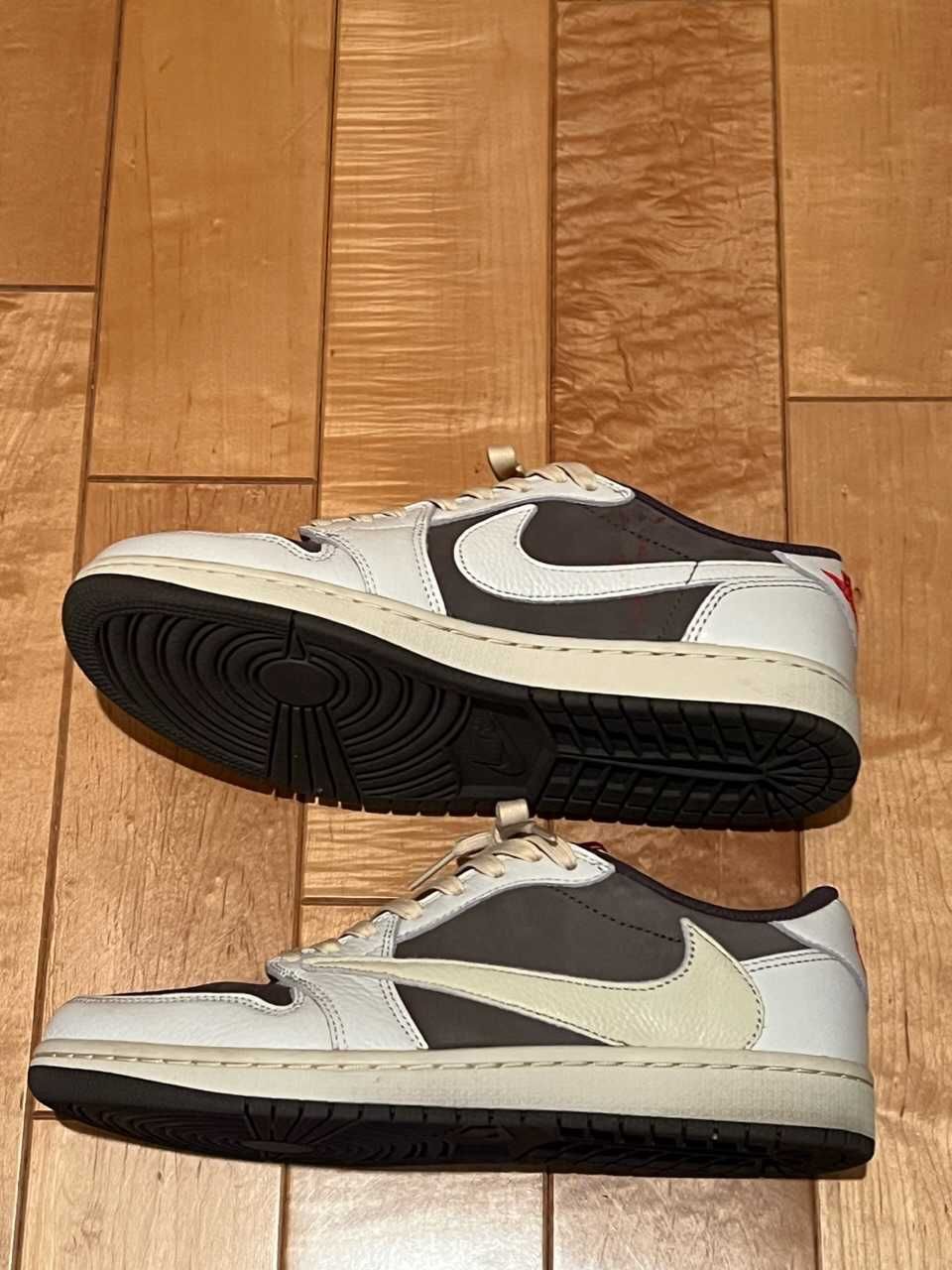 Travis Scott × Nike Air Jordan 1 Low OG SP "Reverse Mocha/Sail and Ridgerock"