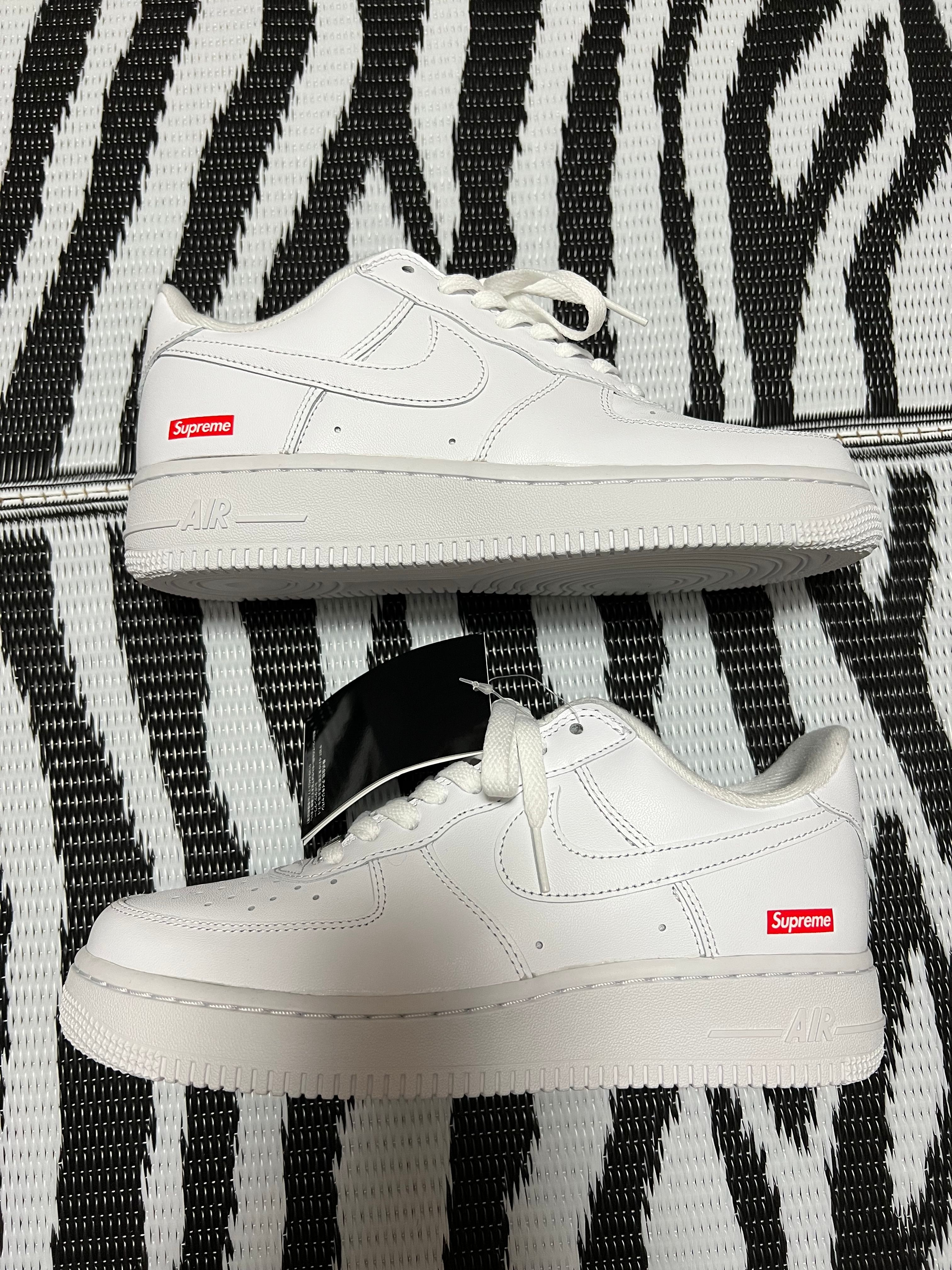 Supreme × Nike Air Force 1 Low "White"