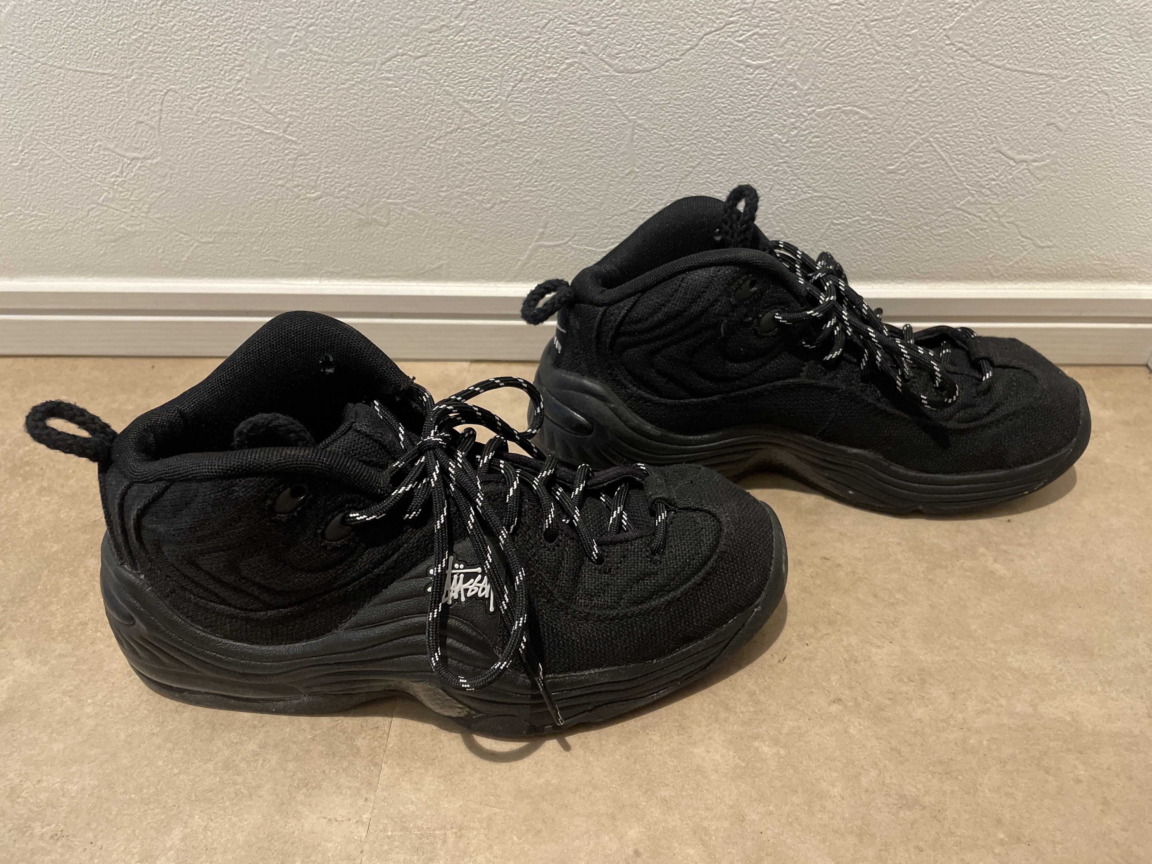 Stussy × Nike Air Penny 2 "Black"