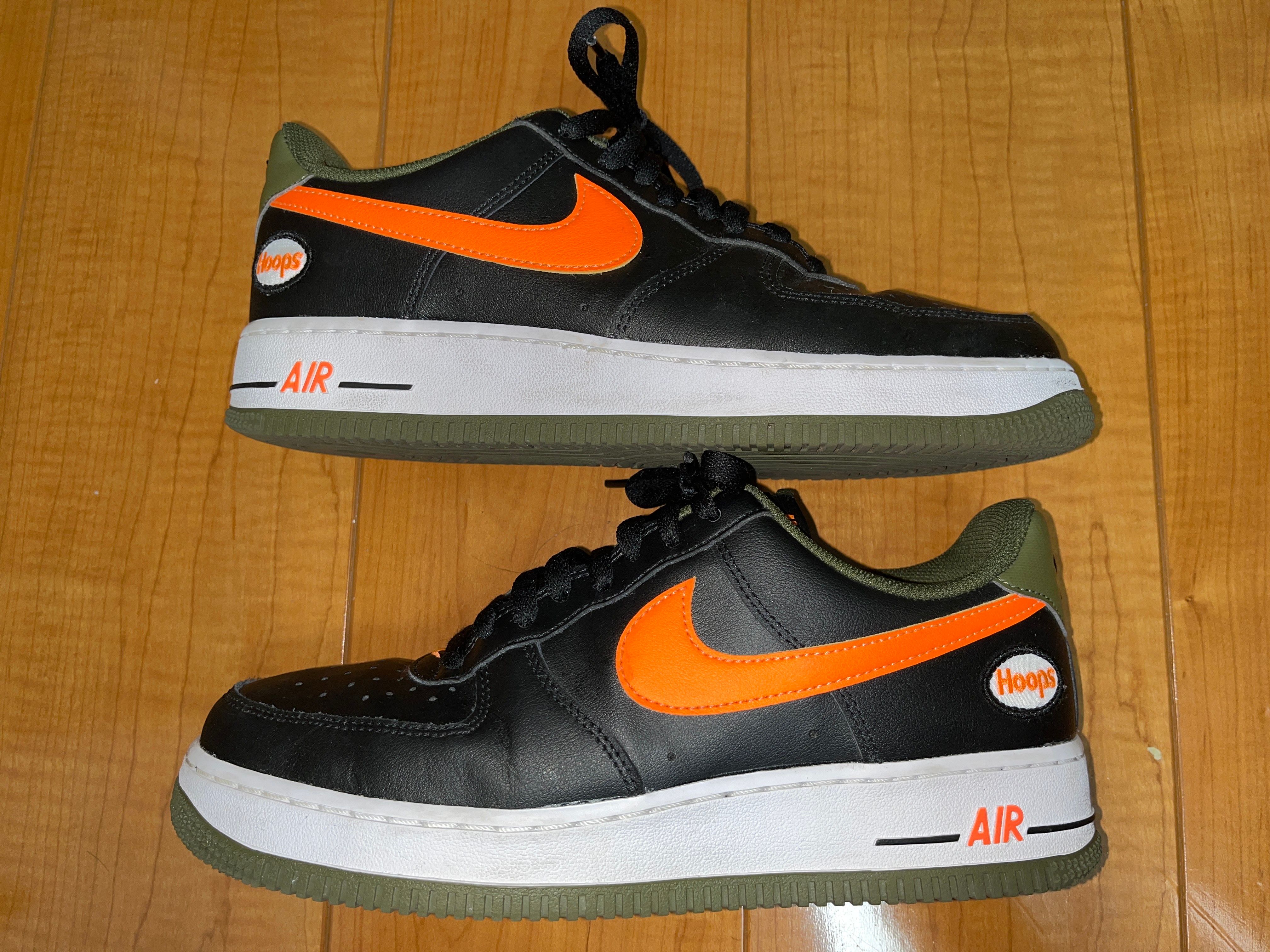 Nike Air Force 1 Low '07 LV8 "Black/Total Orange/White"