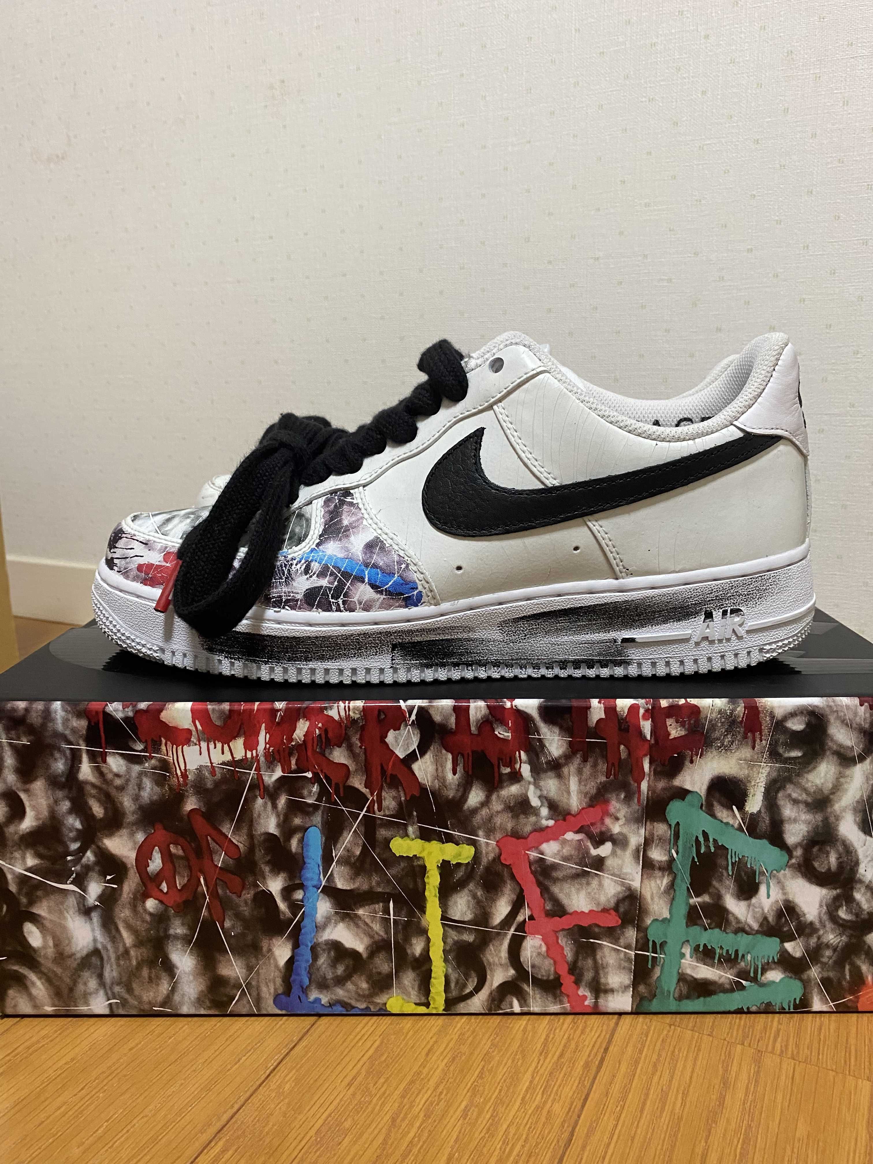 PEACEMINUSONE × Nike Air Force 1 Low "Para-noise/White/Black" / G-DRAGON