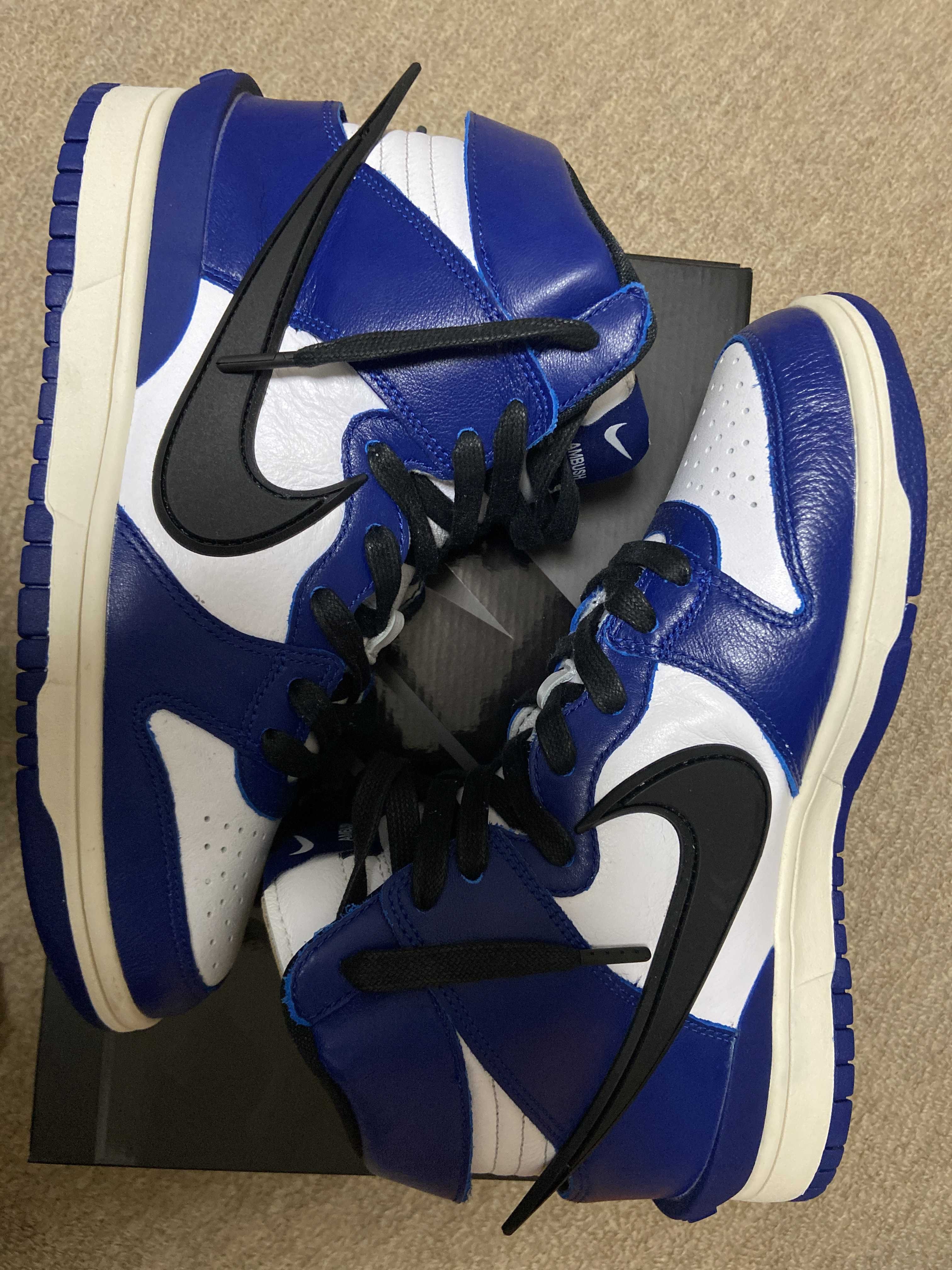 AMBUSH × NIKE DUNK HIGH "DEEP ROYAL"