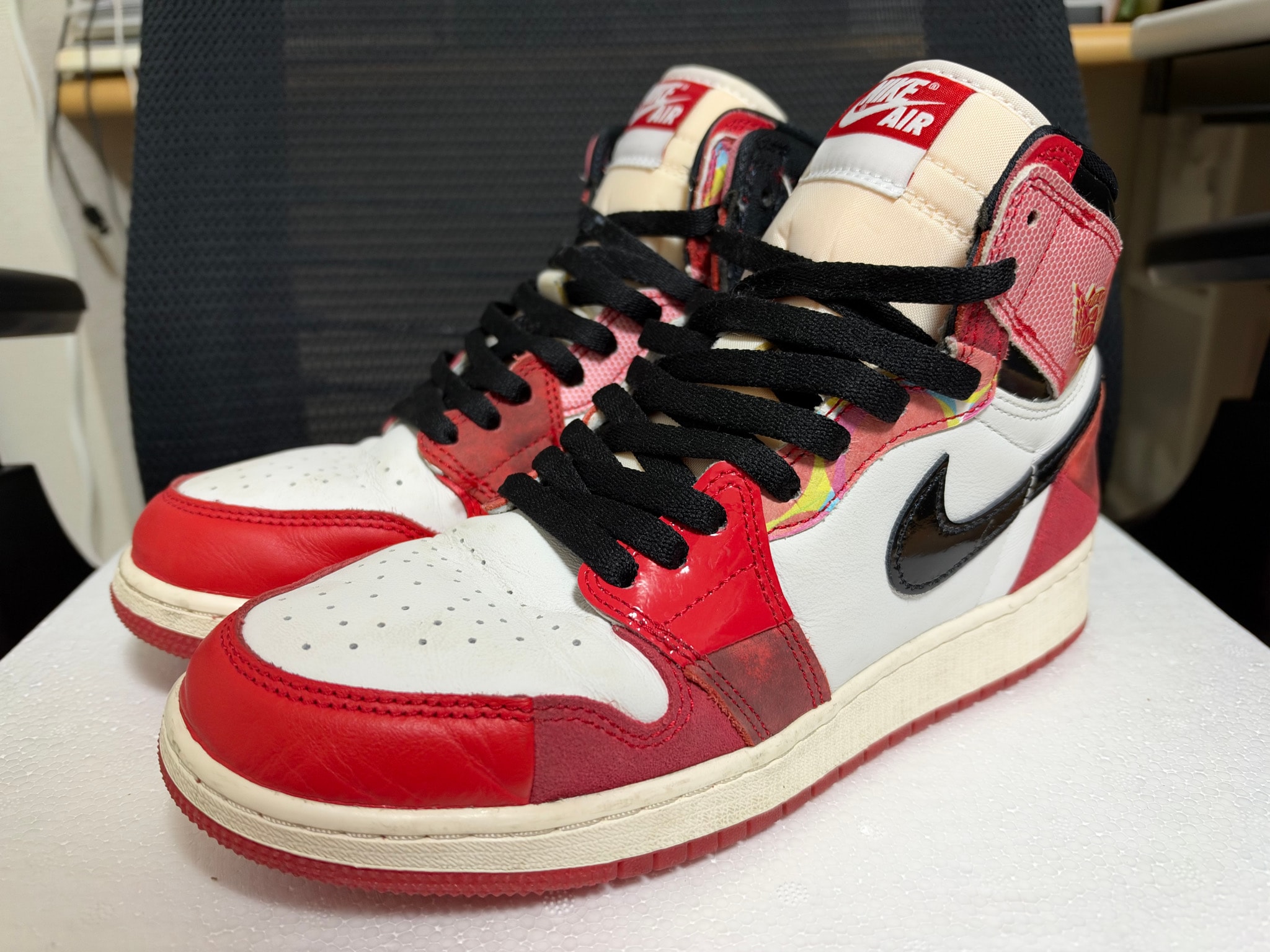 Spider-Man × Nike GS Air Jordan 1 High OG SP "Next Chapter/Spider-Man:Across the Spider-Verse"