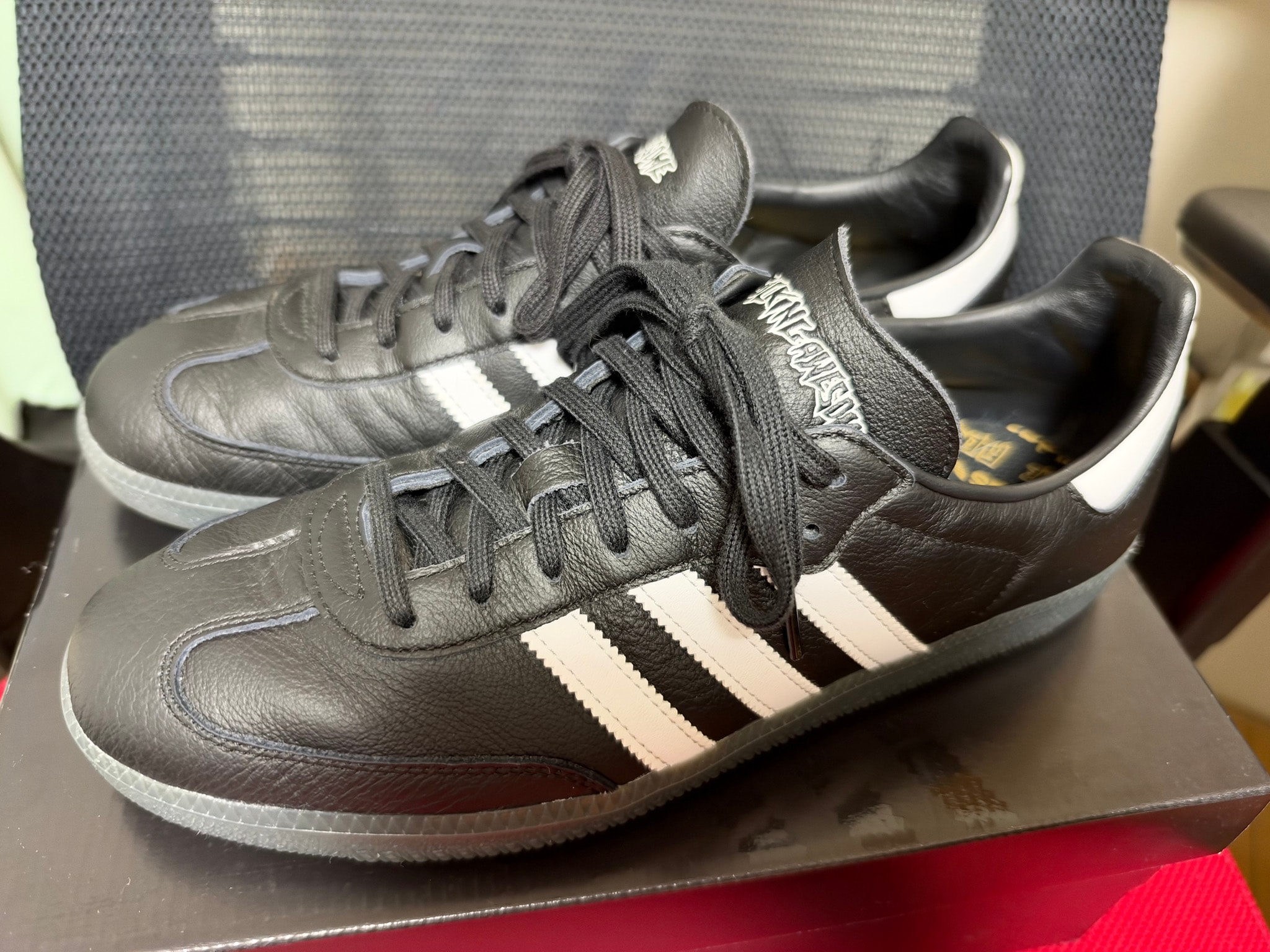 Fucking Awesome × asidas Samba "Core Black"