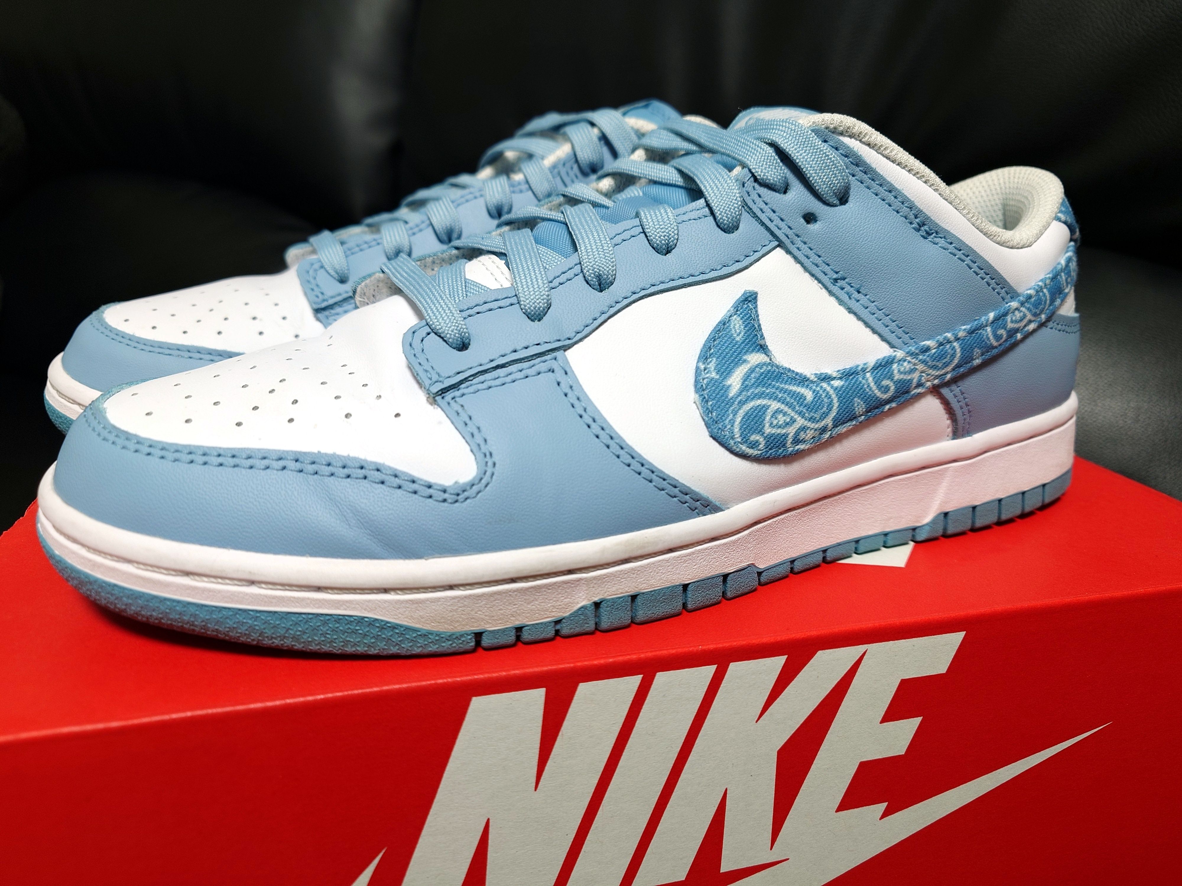 Nike Women's Dunk Low ESS "Blue Paisley"