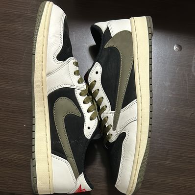 Travis Scott × Nike Women's Air Jordan 1 Low OG "Medium Olive"