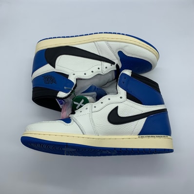 Travis Scott × fragment design × Nike Air Jordan 1 Retro High OG SP "Military Blue"