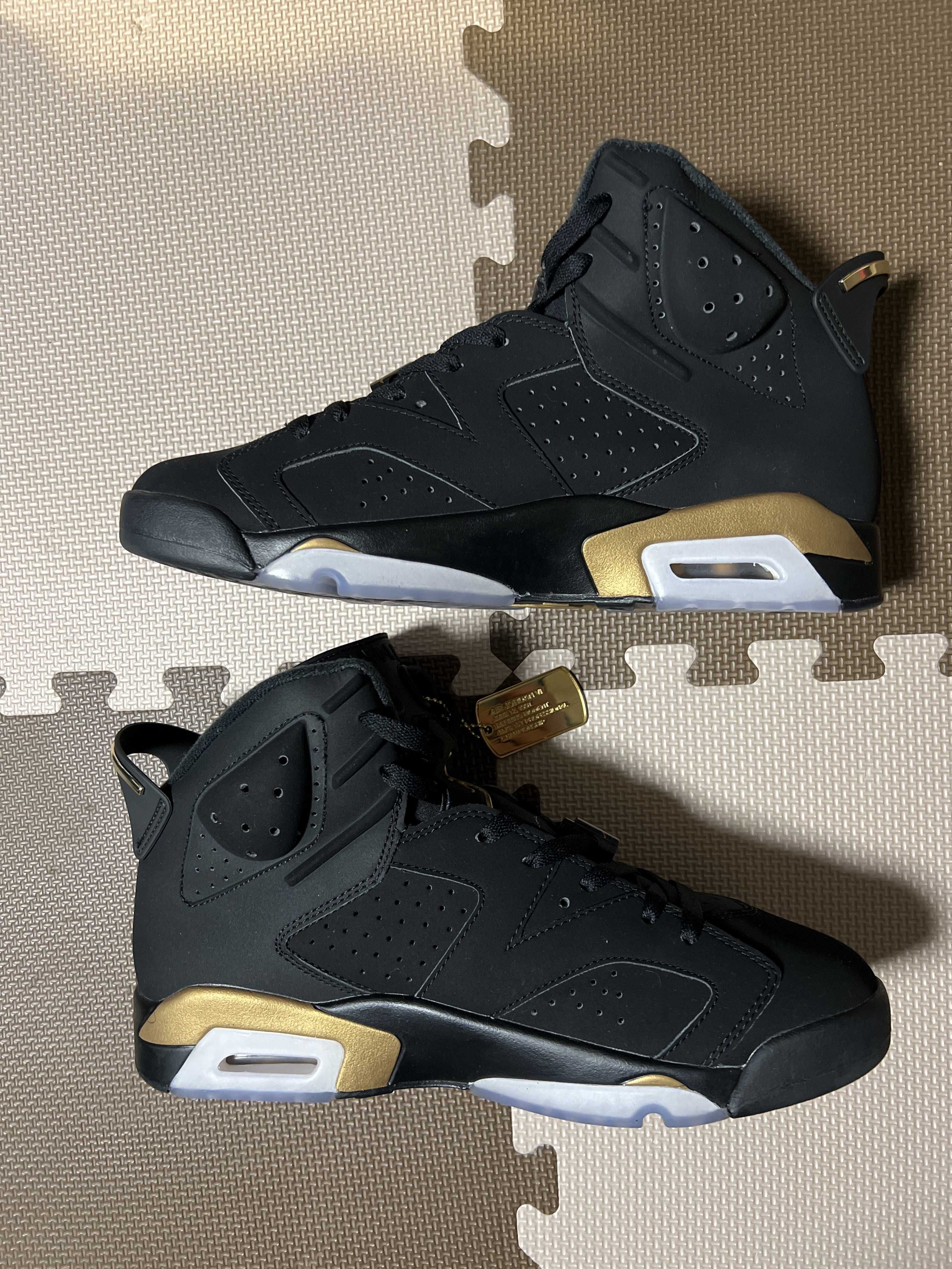Nike Air Jordan 6 DMP "Black/Metallic Gold" (2020)