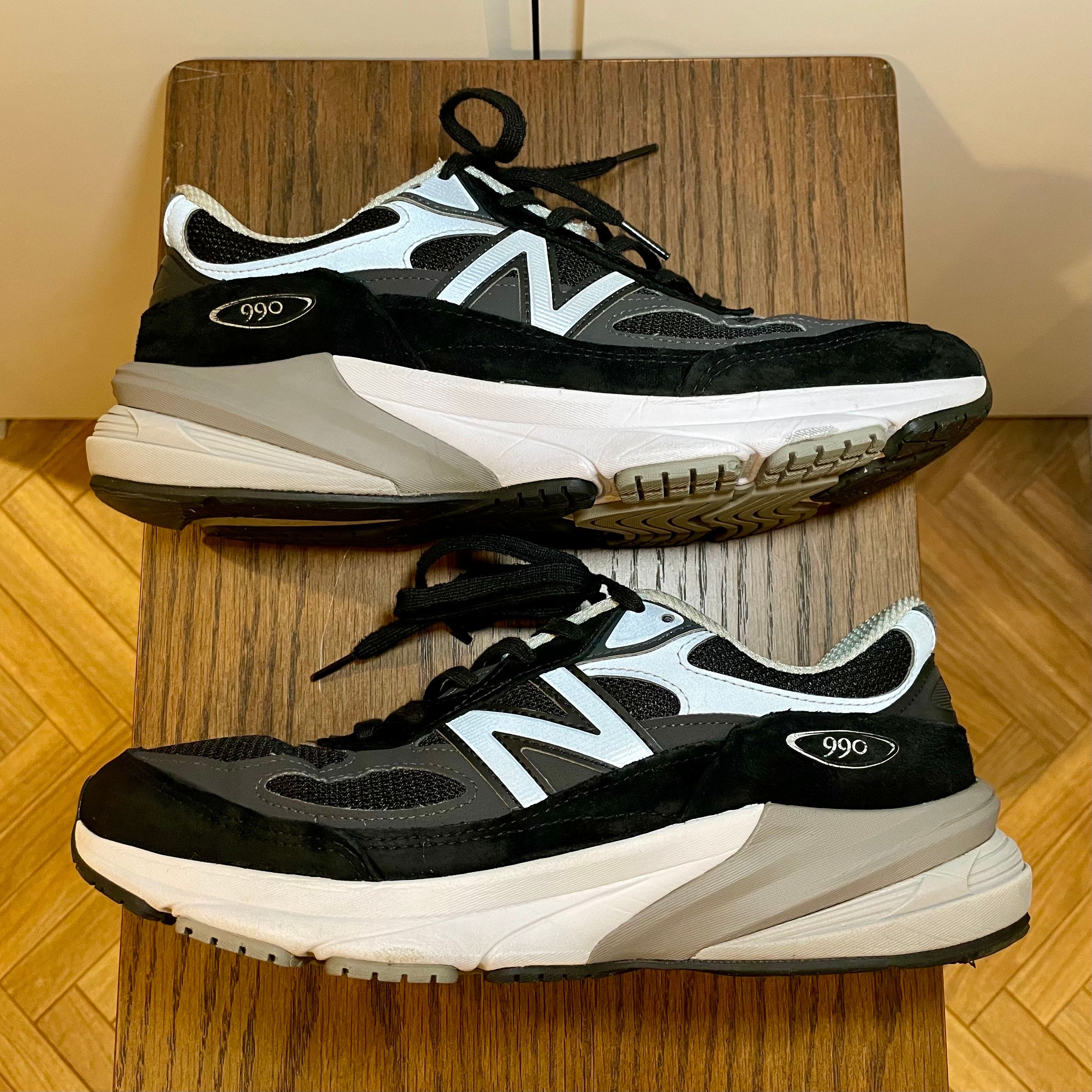New Balance 990V6 "Black" (Heel NB Logo)