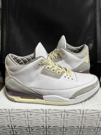 A Ma Maniere × Nike Women's Air Jordan 3 Retro SP "White/Medium Grey Violet Ore"