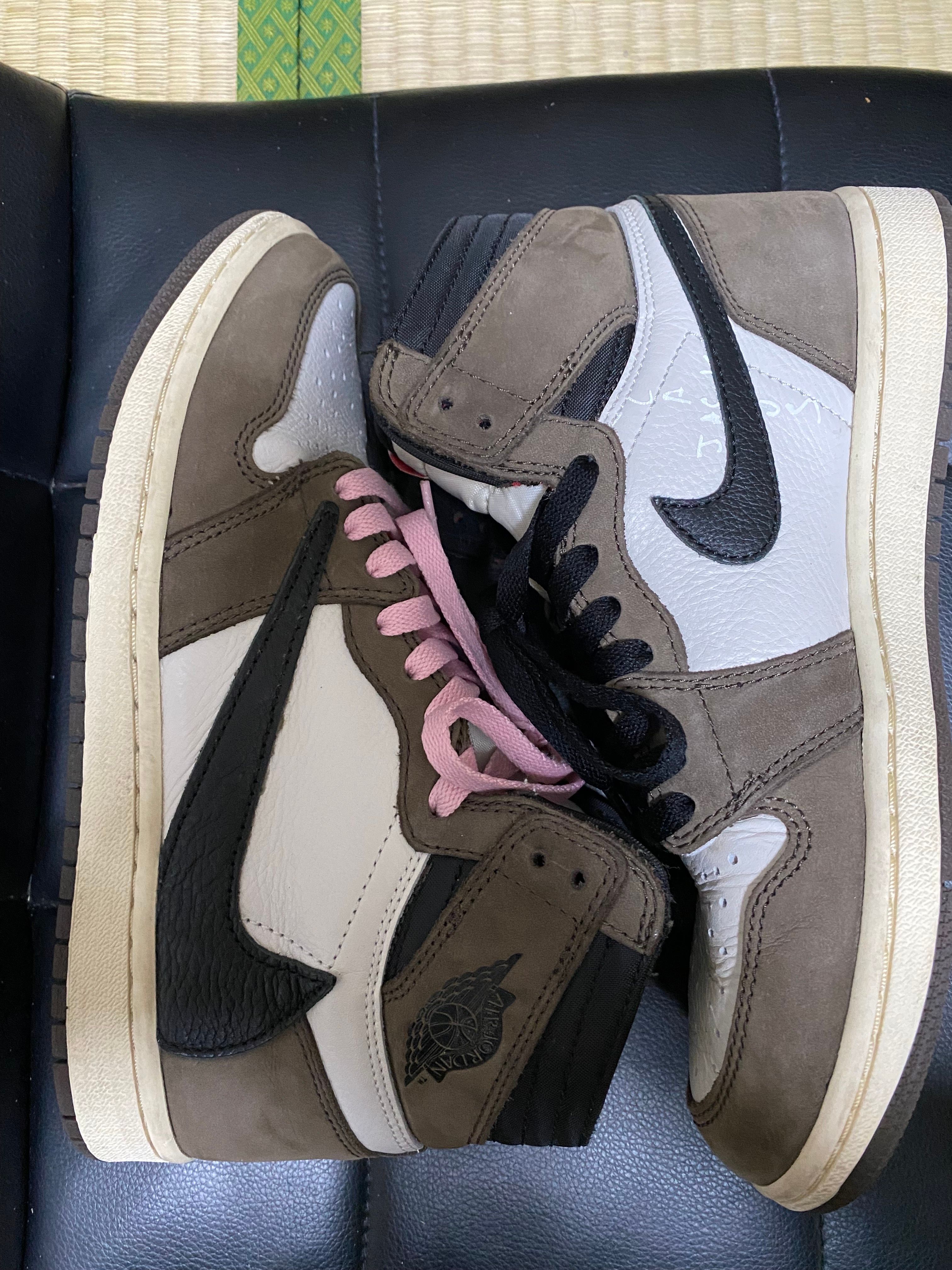 Travis Scott × Nike Air Jordan 1 Retro High OG TS SP "Sail/Dark Mocha"