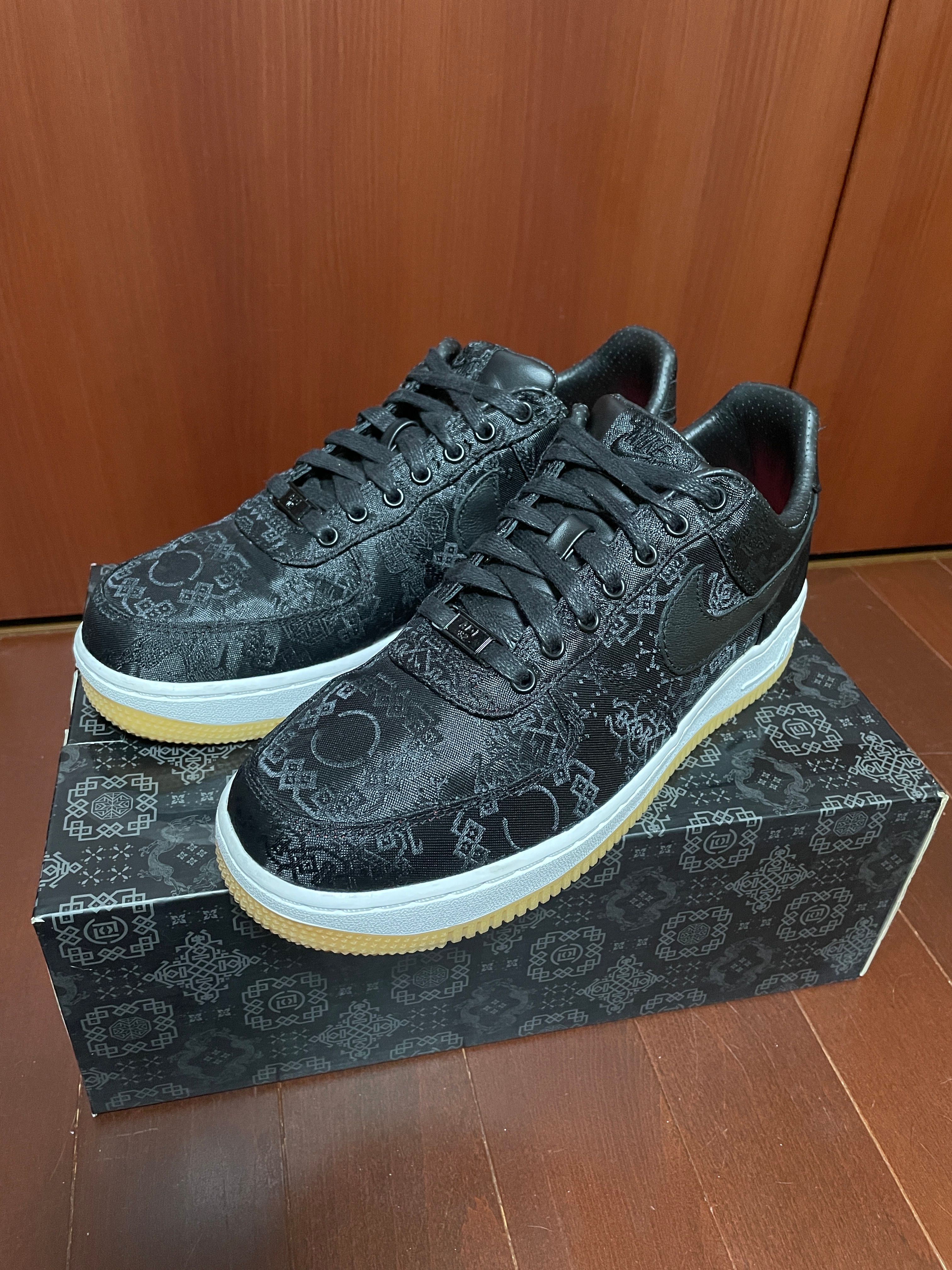 Fragment × CLOT × Nike Air Force 1 Low "Black"