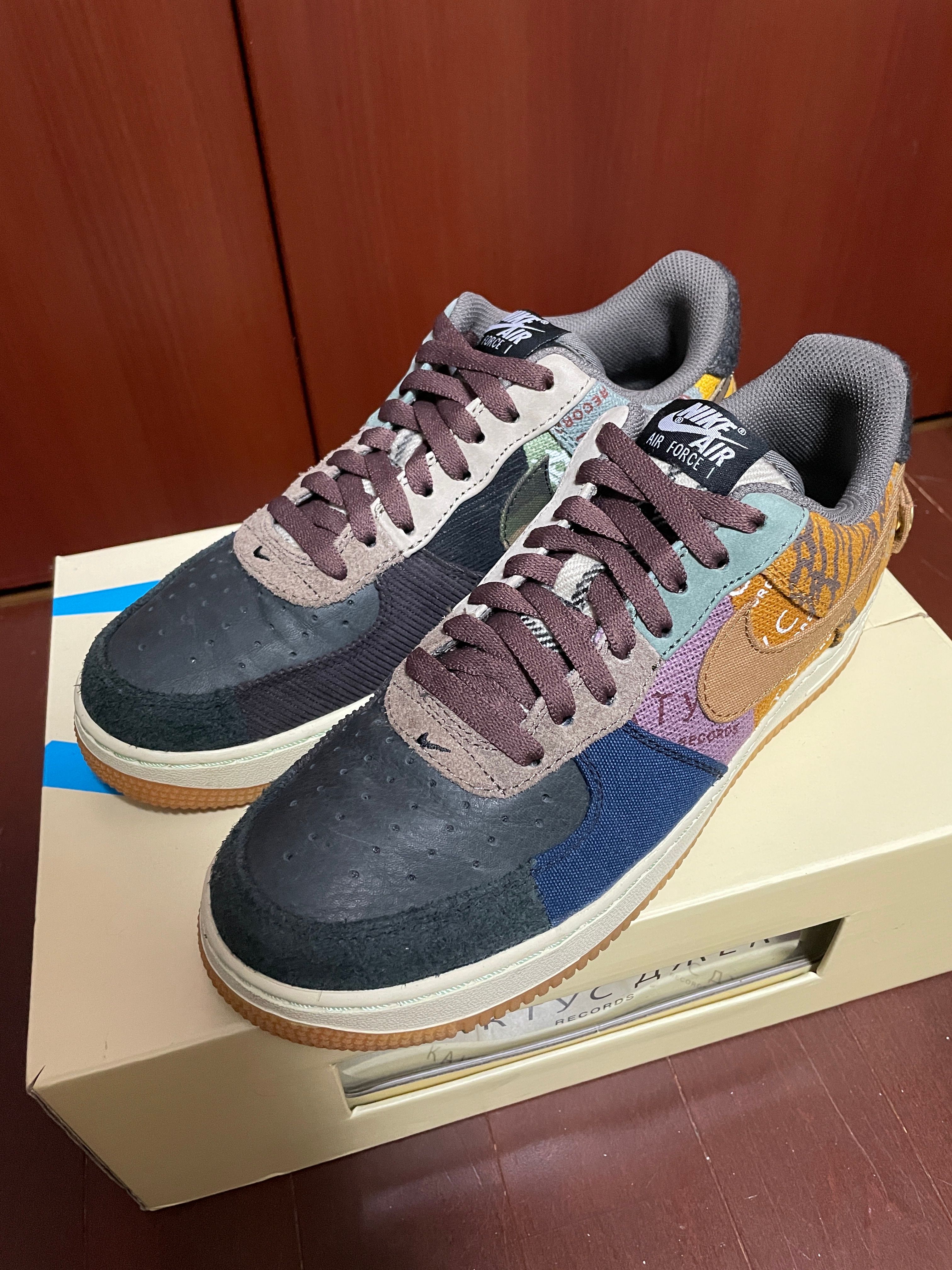 Travis Scott × Nike Air Force 1 Low Cactus Jack "Multi Color"