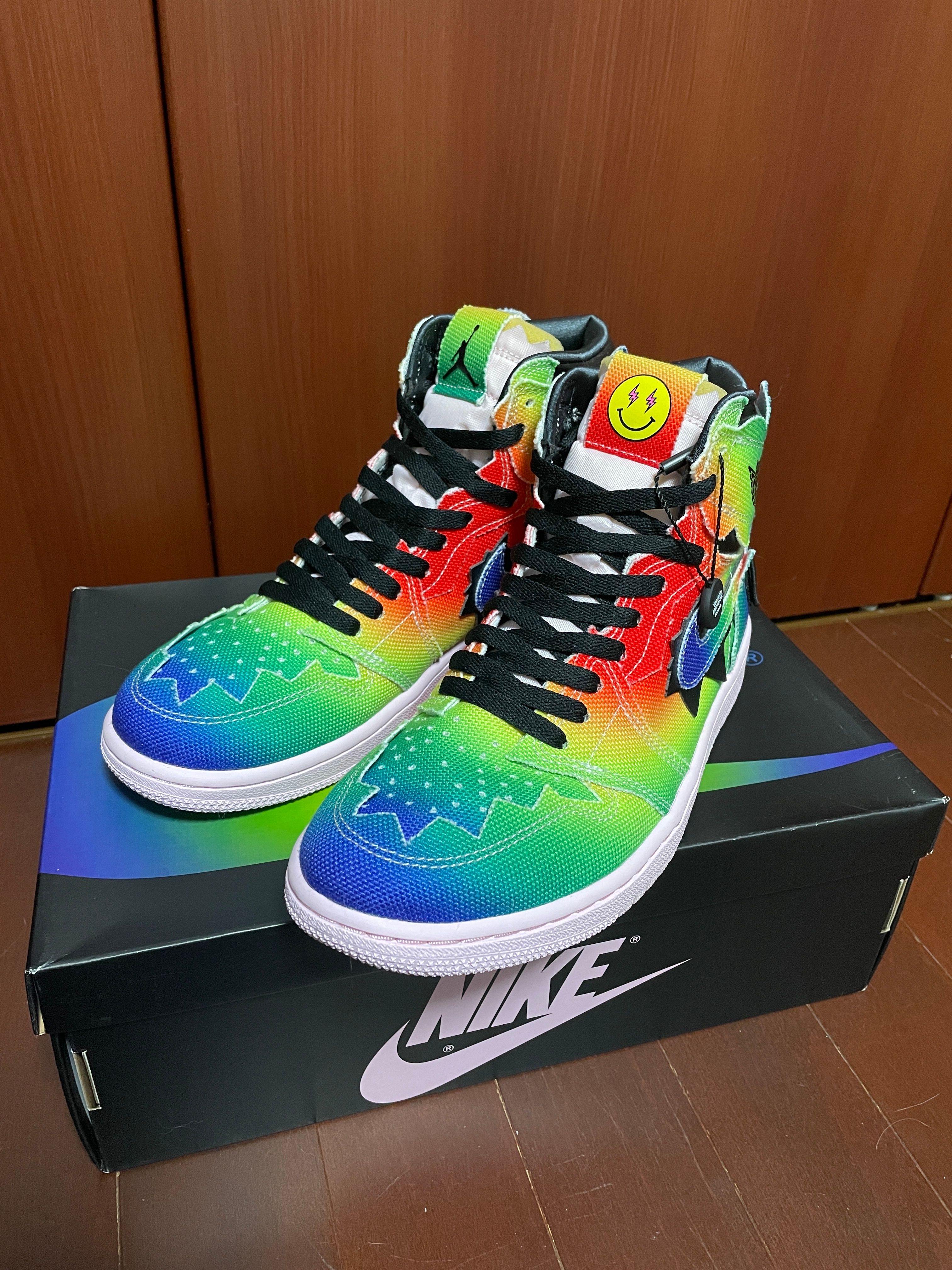 J Balvin × Nike Air Jordan 1 High OG "Rainbow"
