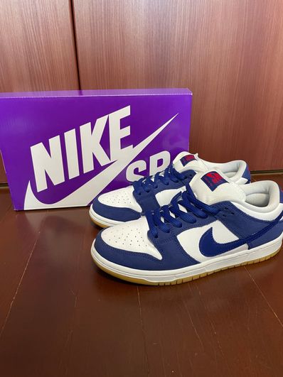 Nike SB Dunk Low "Los Angeles Dodgers/Deep Royal Blue"