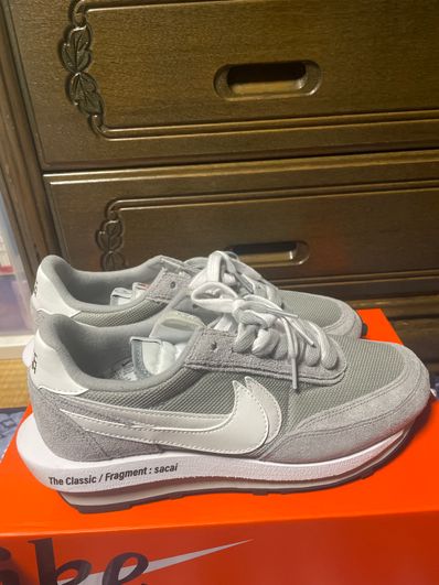 Fragment × sacai × Nike LD Waffle "Light Smoke Grey"