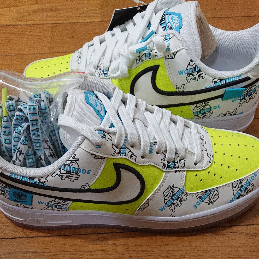 Nike World Wide Pack Air Force 1 Low White "KATAKANA"