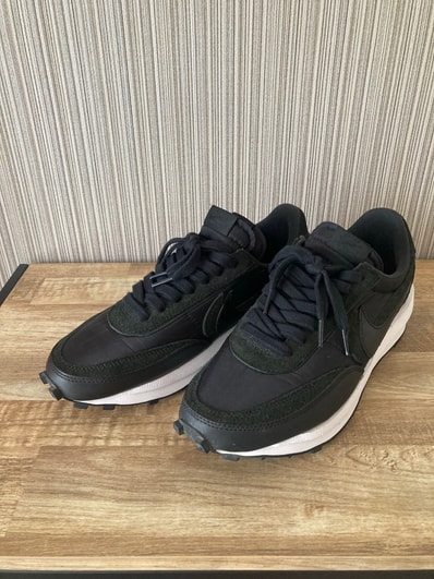 sacai × Nike LDV Waffle "Triple Black"