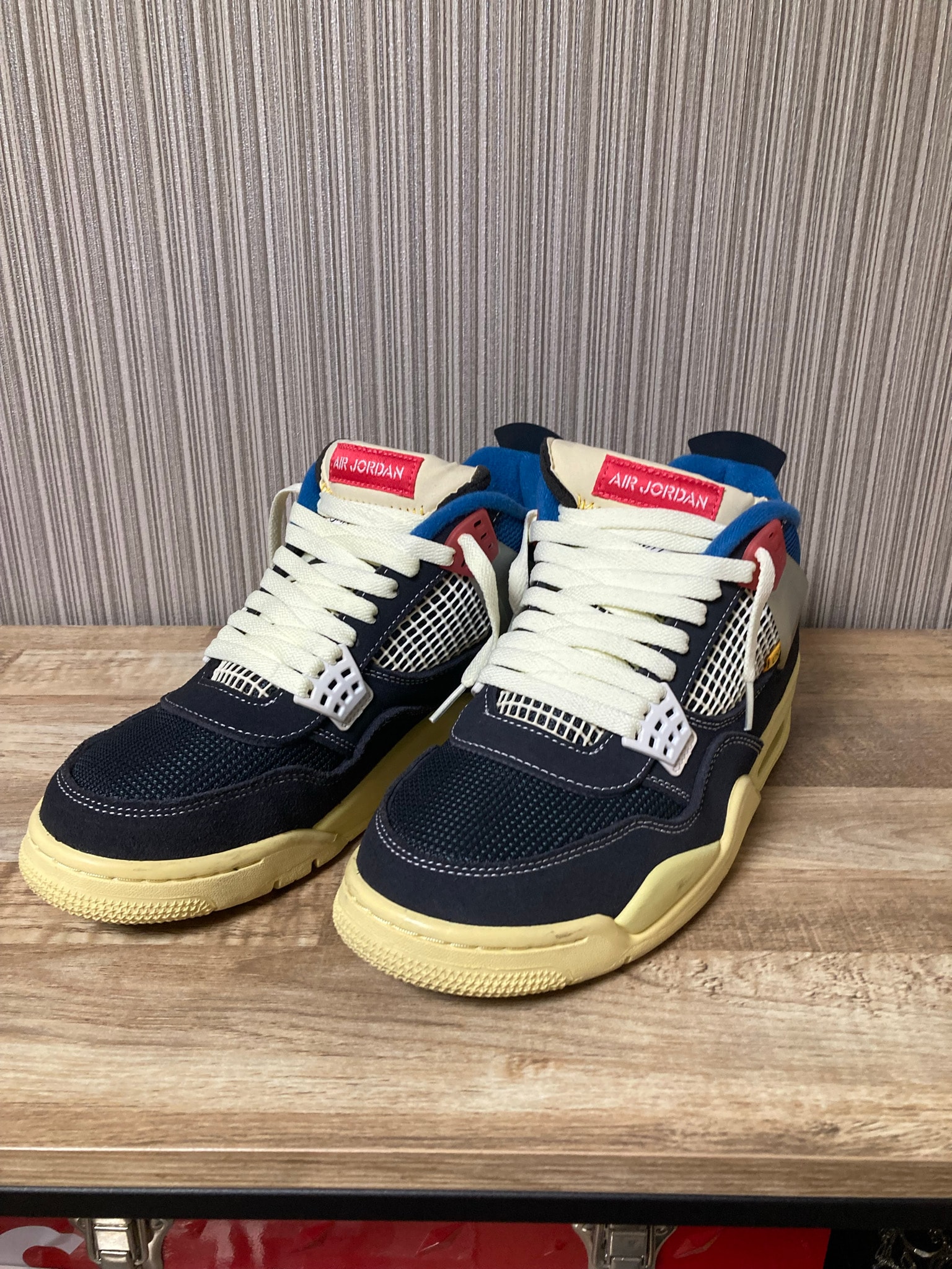 UNION × Nike Air Jordan 4 "Off Noir"