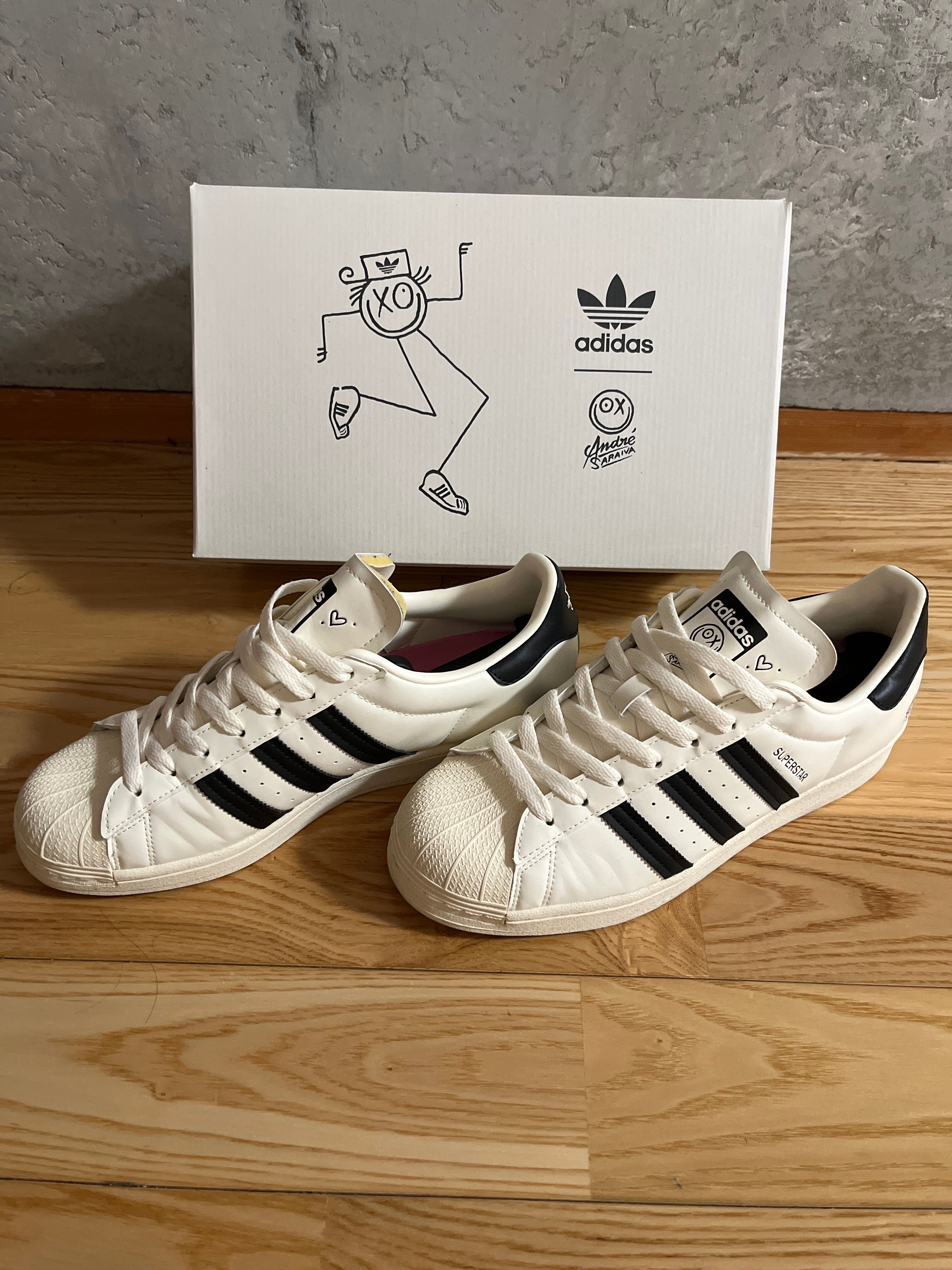 adidas Superstar "Cream White/Cream White/Core Black"