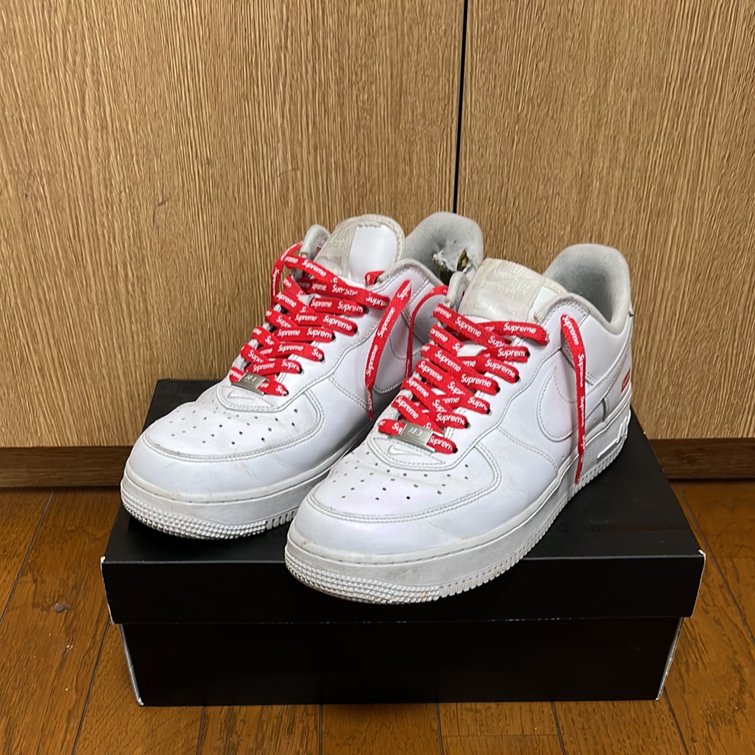 Supreme × Nike Air Force 1 Low "White"
