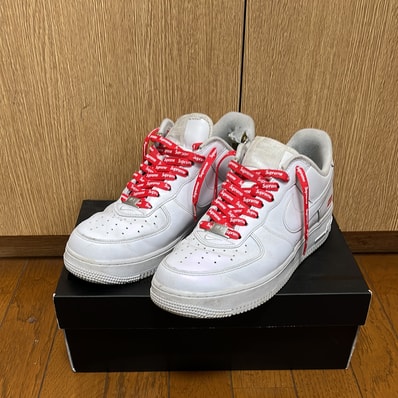 Supreme × Nike Air Force 1 Low "White"