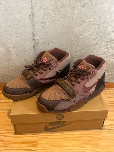 Travis Scott x Nike Air Trainer 1 SP "Archaeo Brown and Rust Pink"