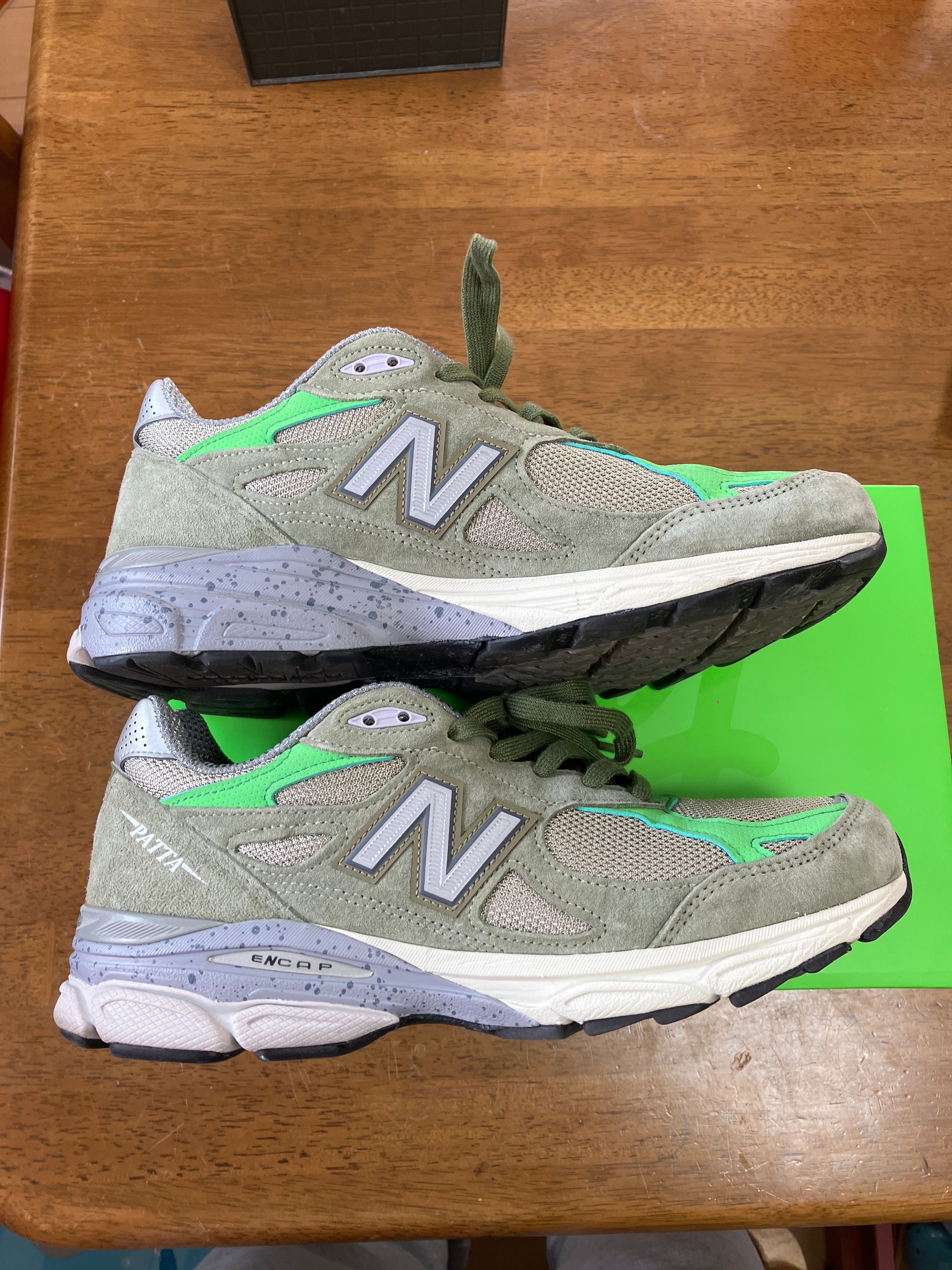 Patta × New Balance 990V3 Keep Your Family Close "Olive"