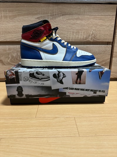 UNION × Nike Air Jordan 1 Retro High OG NRG "Storm Blue/Varsity Red"