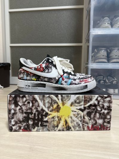 PEACEMINUSONE × Nike Air Force 1 Low Para Noise "Black" / G-DRAGON