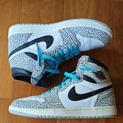 Nike Air Jordan 1 High OG "White Cement/Safari"