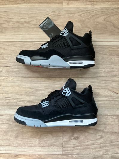 Nike Air Jordan 4 SE "Black and Light Steel"