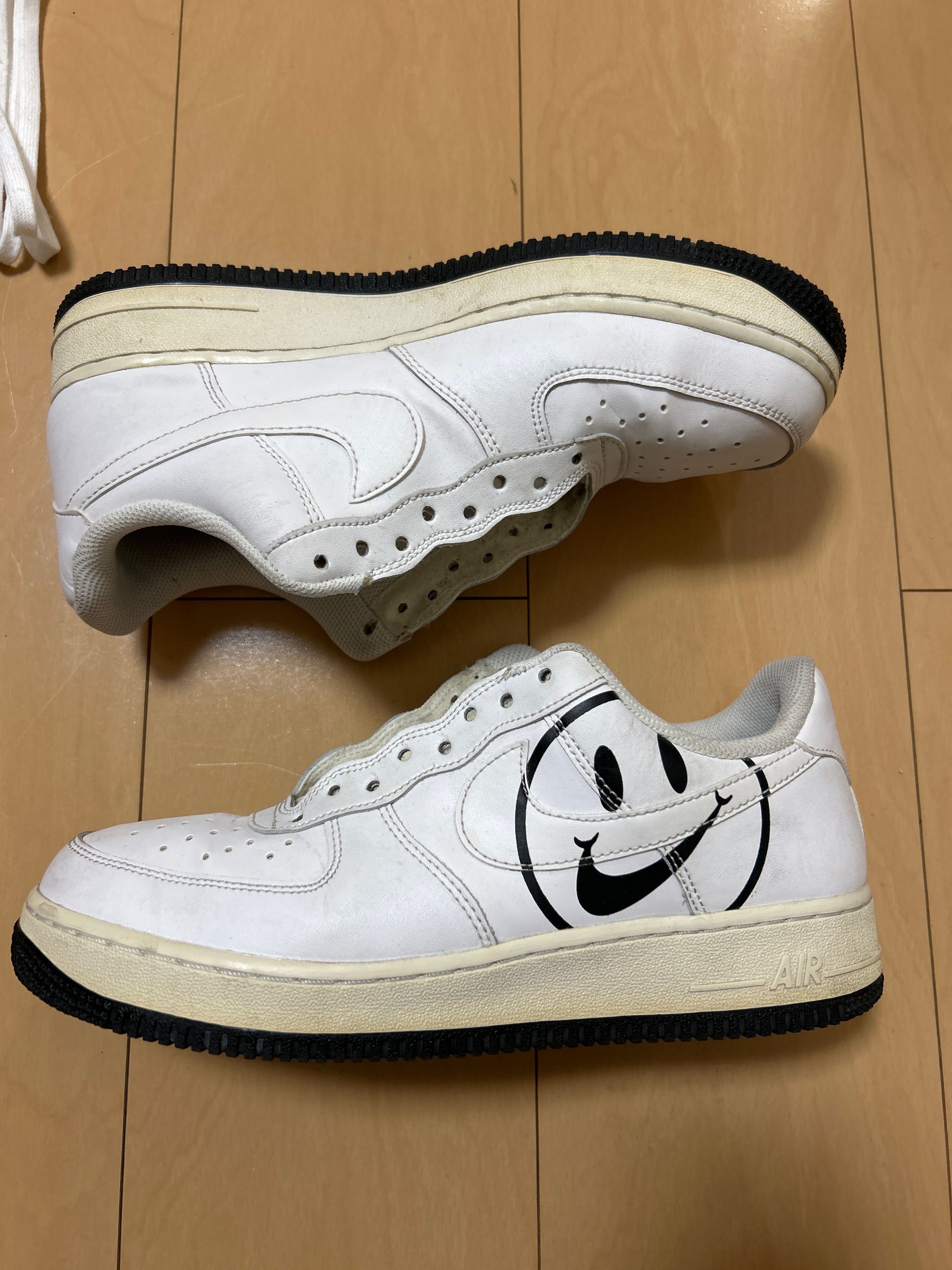 【26cm中古】ナイキ エアフォース1 ロー ホワイト ナイキ エアフォース ロー 