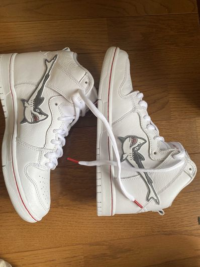 Oski x Nike SB Dunk High "Great White Shark"