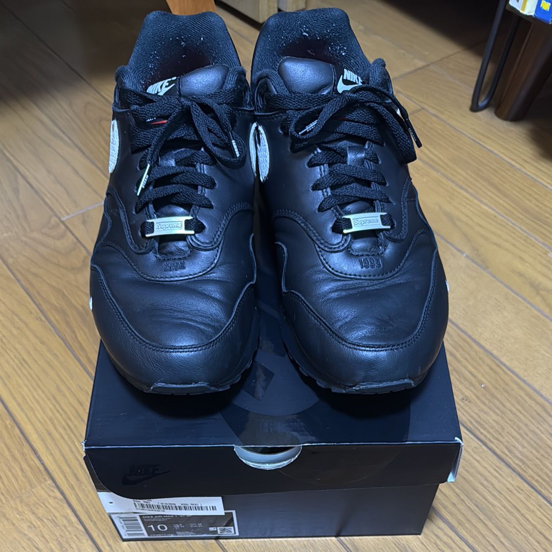 Supreme × Nike Air Max 1 '87 SP "Black" (25SS Week4)