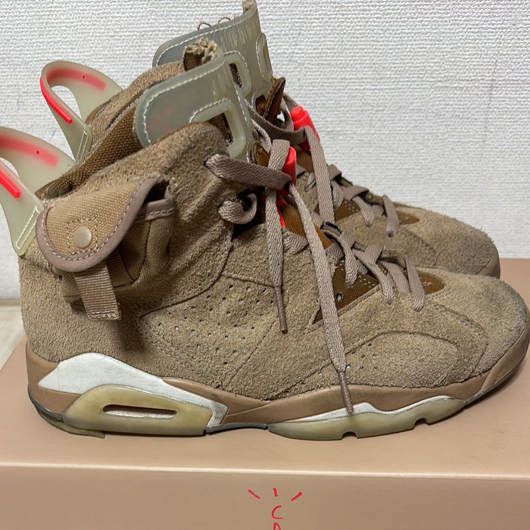 Travis Scott × Nike Air Jordan 6 "British Khaki"