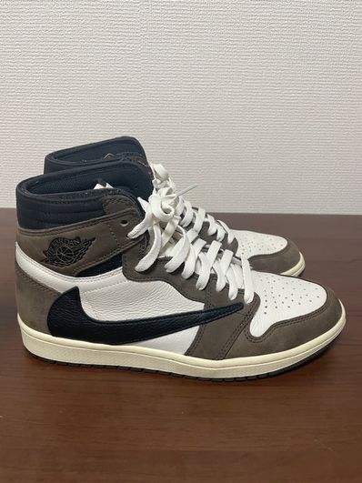 Travis Scott × Nike Air Jordan 1 Retro High OG TS SP "Sail/Dark Mocha"
