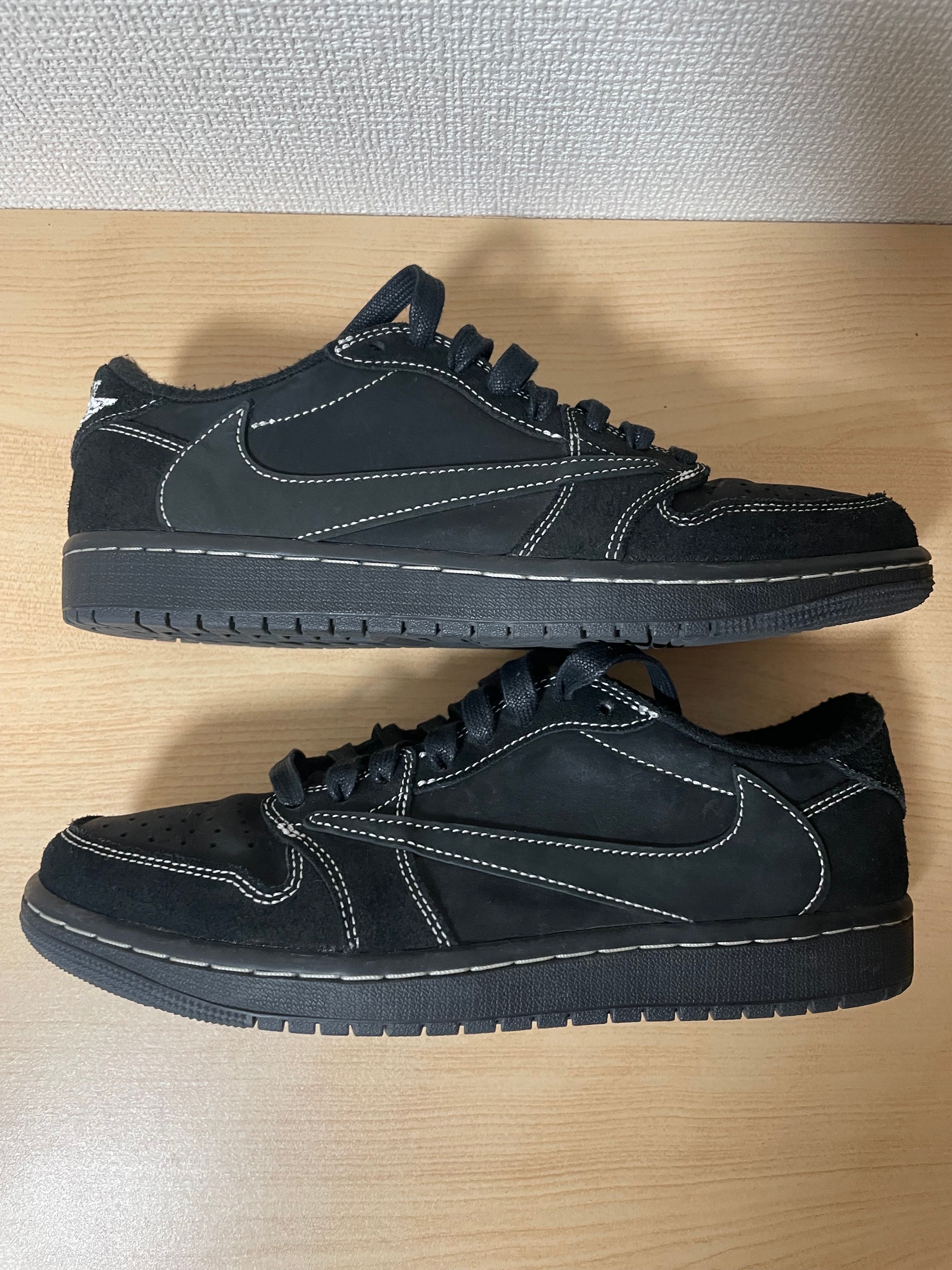 Travis Scott × Nike Air Jordan 1 Low OG SP "Black Phantom"