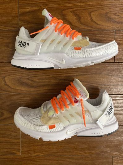 Off-White × Nike Air Presto "White/Black/Cone"