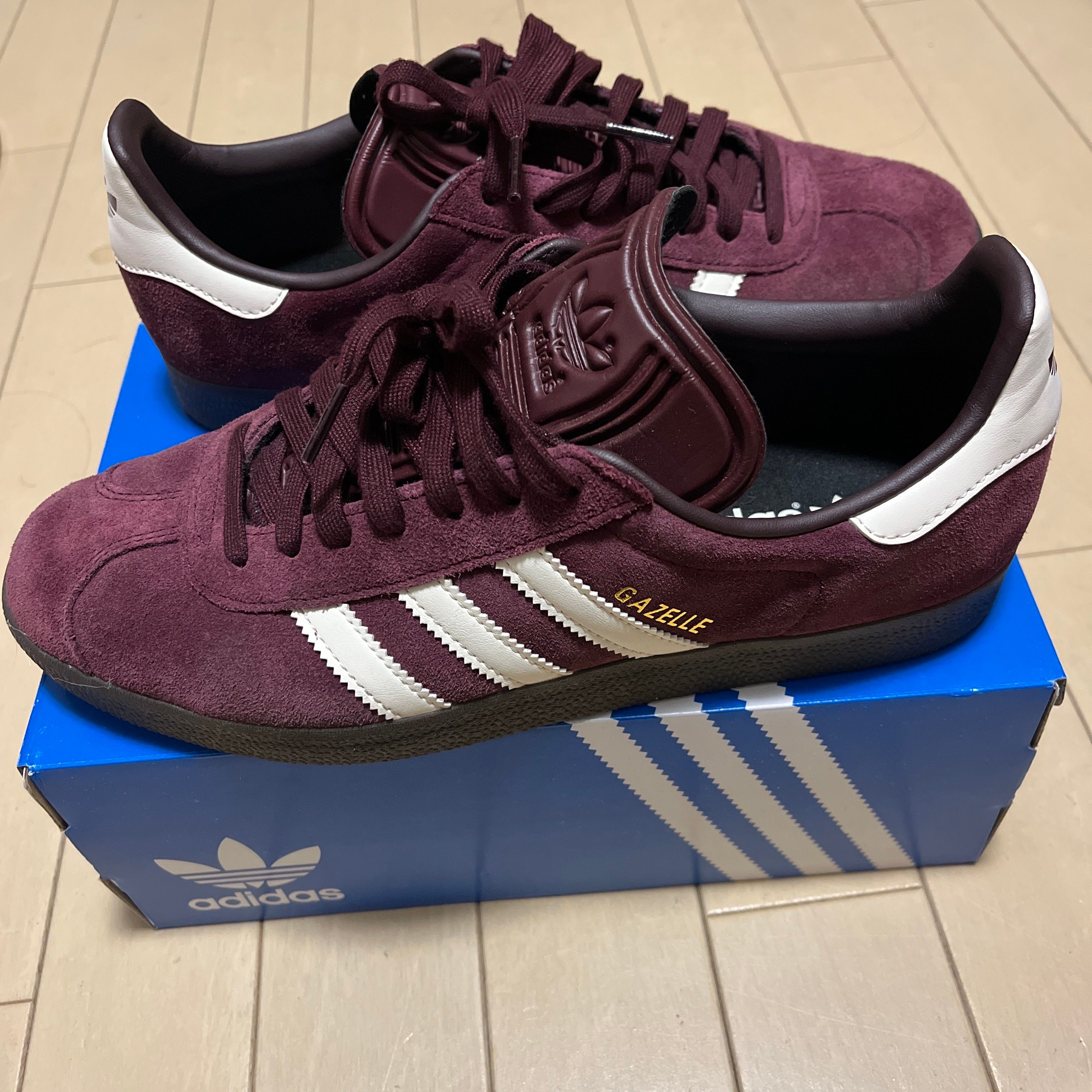 adidas Gazelle "Maroon/Chalk White/Gum"