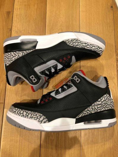 Nike Air Jordan 3 Retro OG "Black Cement" (2018)