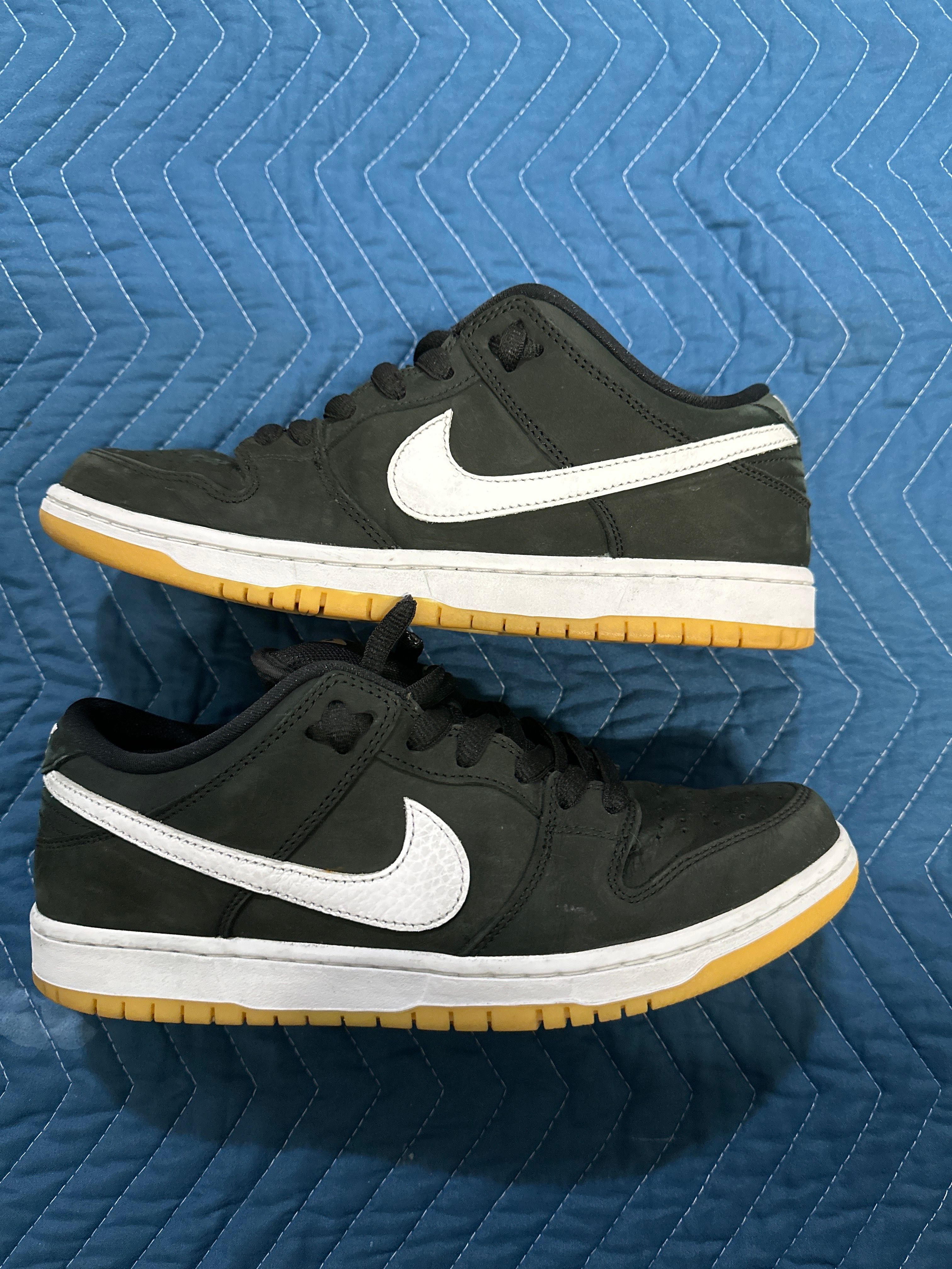 Nike SB Dunk Low Pro "Black/WhiteBlack-Gum Light Brown"
