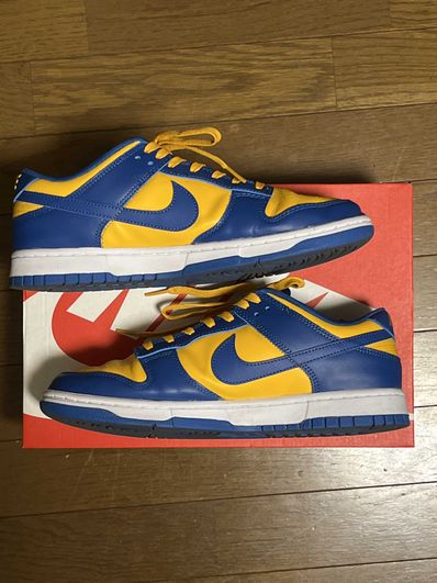 Nike Dunk Low "Blue Jay and University Gold"