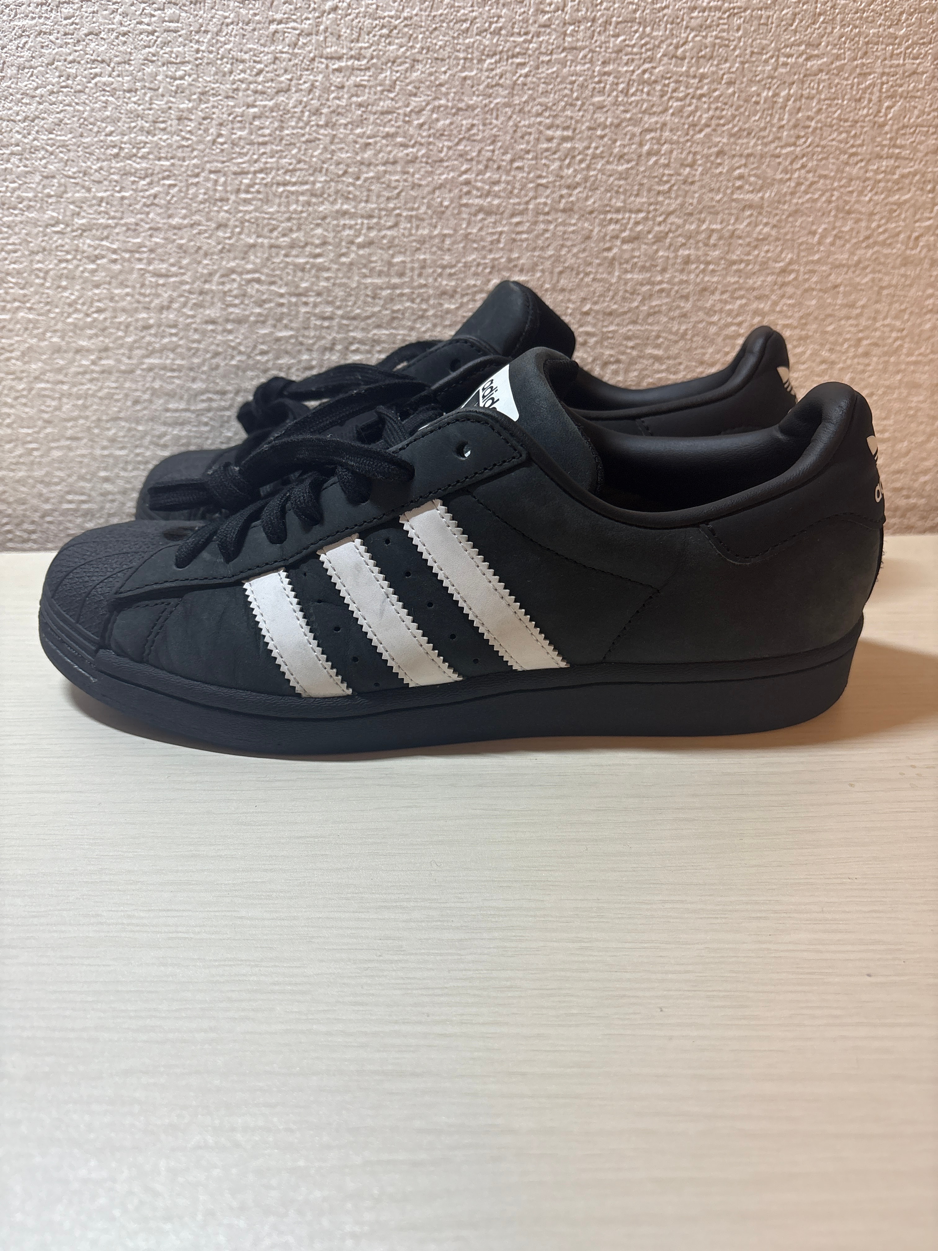 アディダス スーパースター "コアブラック/フットウェアホワイト"