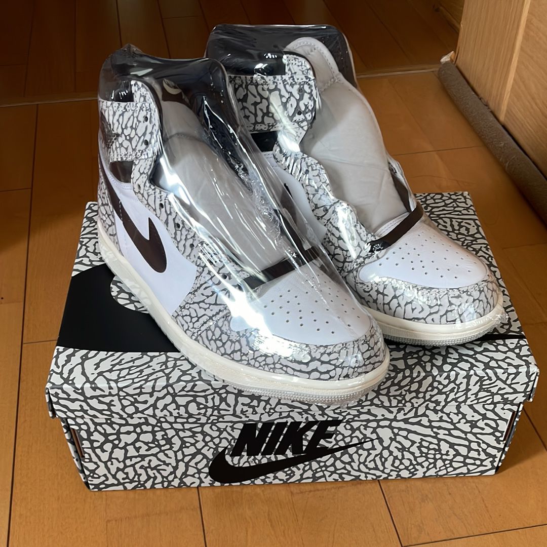 Nike Air Jordan 1 High OG "White Cement/Safari"