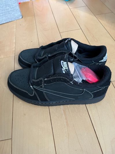 Travis Scott × Nike Air Jordan 1 Low OG SP "Black Phantom"