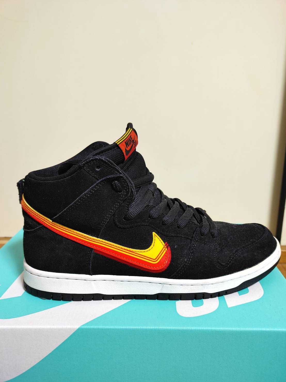 Nike SB Dunk High Pro "Black/Team Orange"