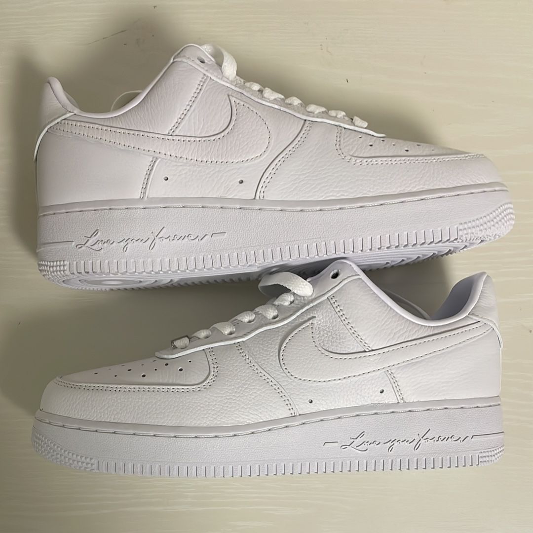 Drake NOCTA × Nike Air Force 1 Low "Love You Forver/White"