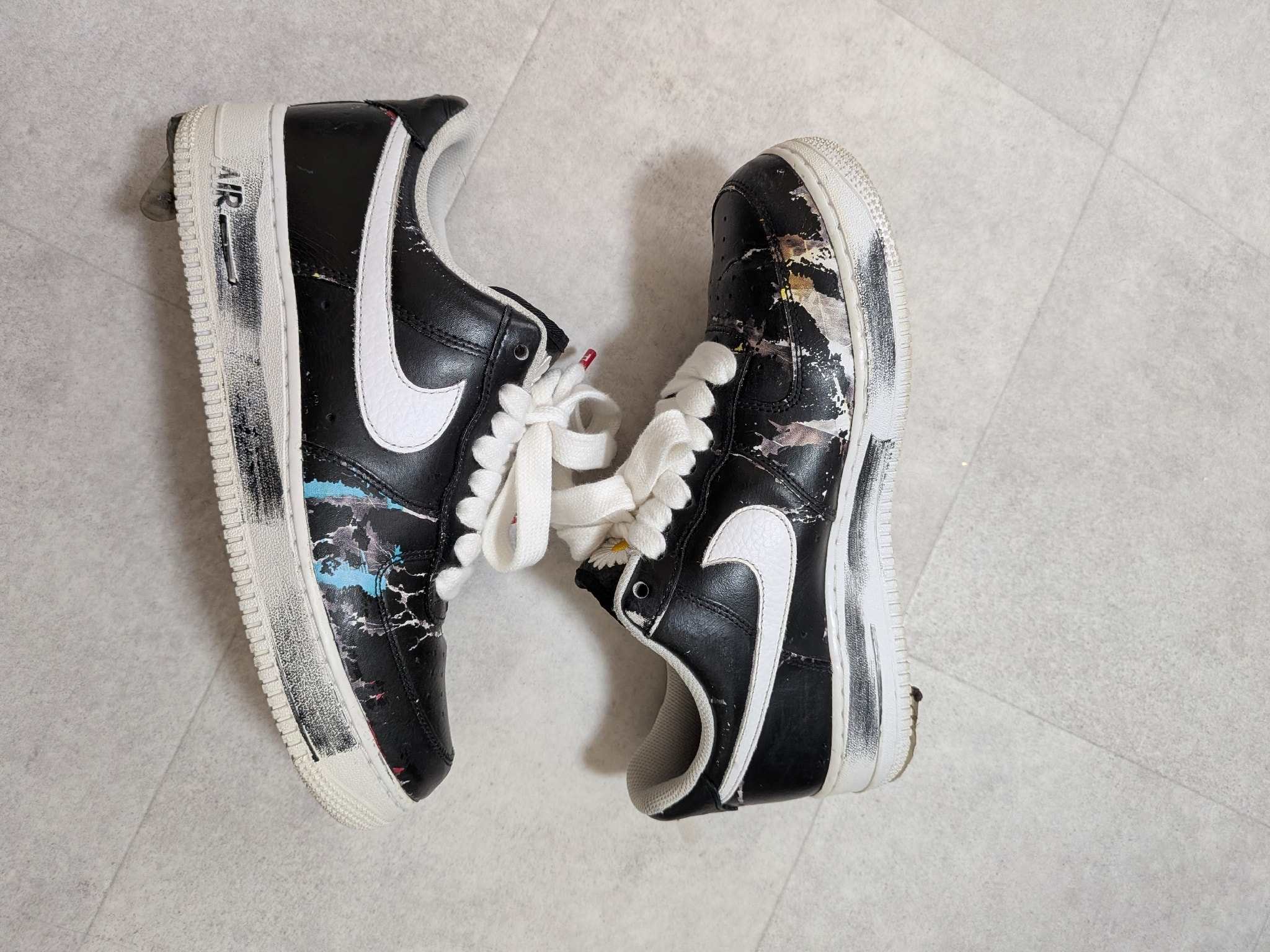 PEACEMINUSONE × Nike Air Force 1 Low Para Noise "Black" / G-DRAGON